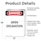 Signmission 18 in Height, 12 in Width, Vinyl Decal, Rectangle OS-2PACK-DS-D-1218-V-2497 - alternate 5